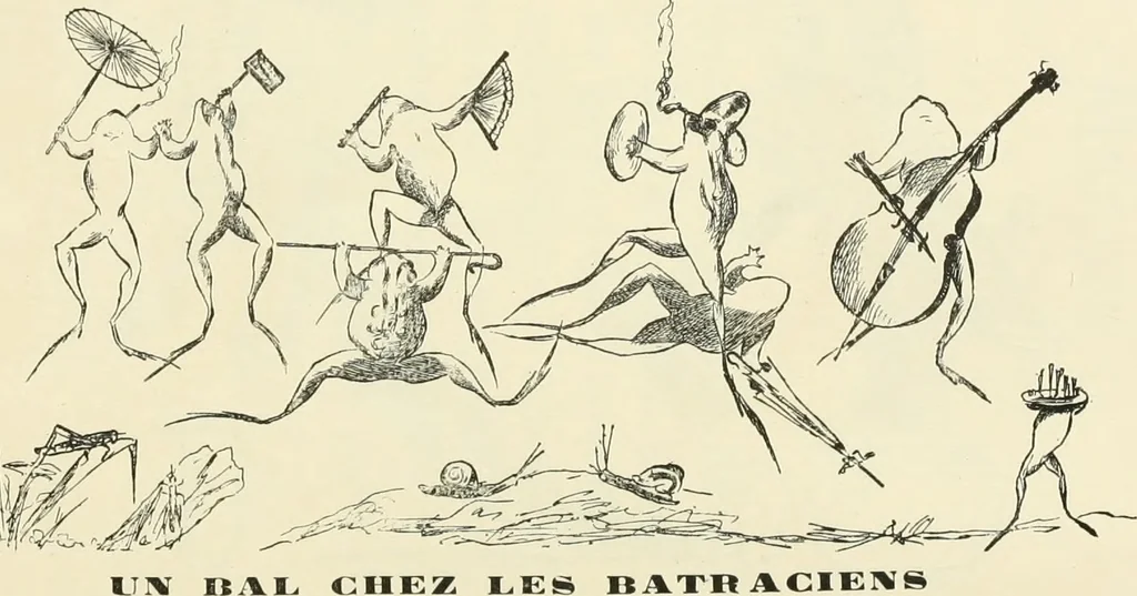 An illustration from Catalogue illustré de l'exposition des arts incohérents, 1884, leaf 109