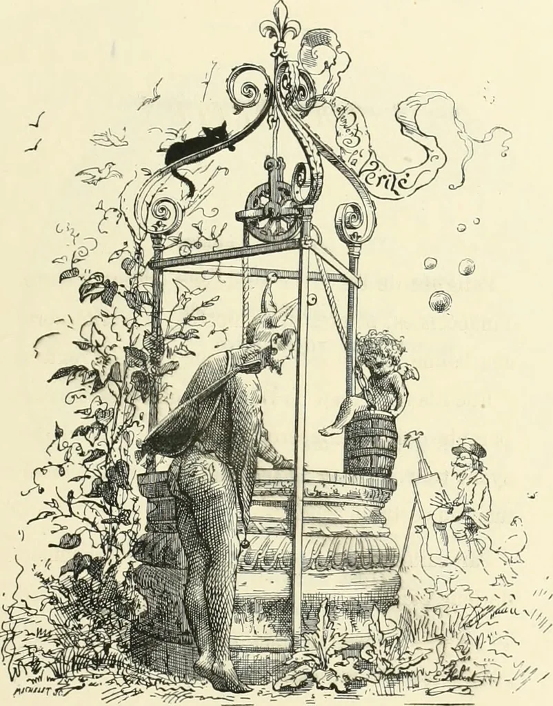 An illustration from Catalogue illustré de l'exposition des arts incohérents, 1884, leaf 124