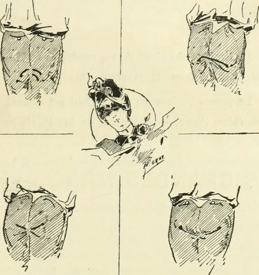 An illustration from Catalogue illustré de l'exposition des arts incohérents, 1884, leaf 148