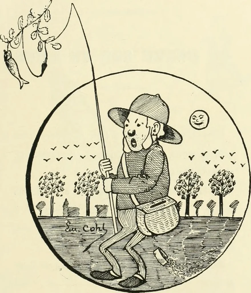 An illustration from Catalogue illustré de l'exposition des arts incohérents, 1884, leaf 150