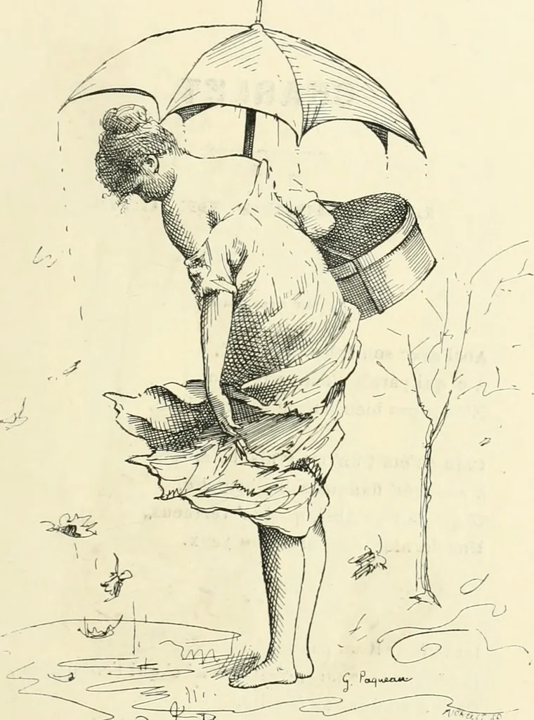 An illustration from Catalogue illustré de l'exposition des arts incohérents, 1884, leaf 154