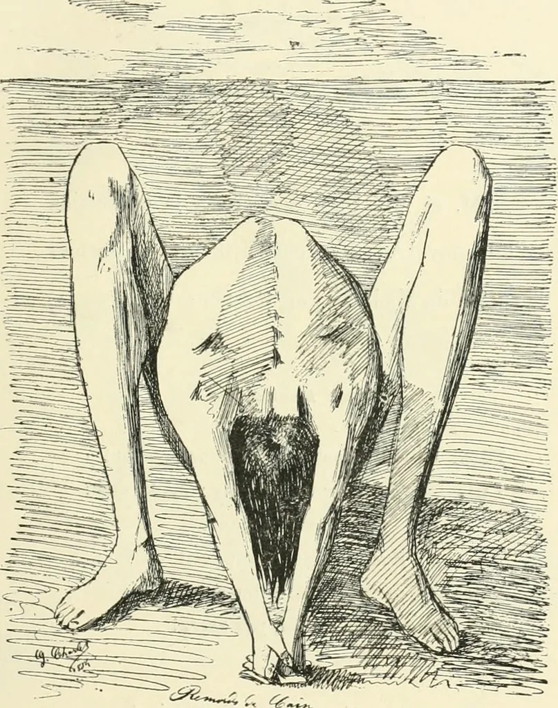 An illustration from Catalogue illustré de l'exposition des arts incohérents, 1884, leaf 156