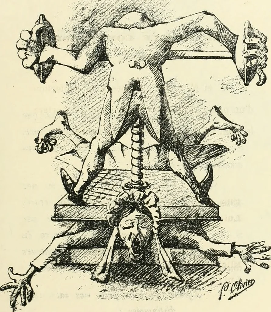 An illustration from Catalogue illustré de l'exposition des arts incohérents, 1884, leaf 158