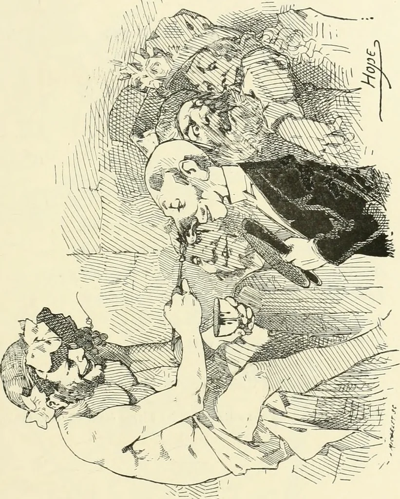 An illustration from Catalogue illustré de l'exposition des arts incohérents, 1884, leaf 160