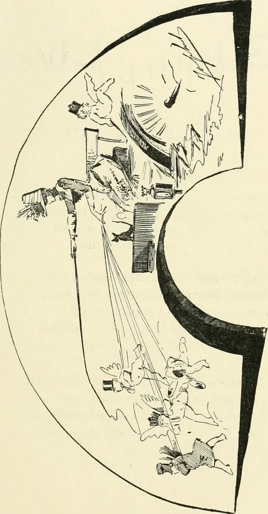 An illustration from Catalogue illustré de l'exposition des arts incohérents, 1884, leaf 162
