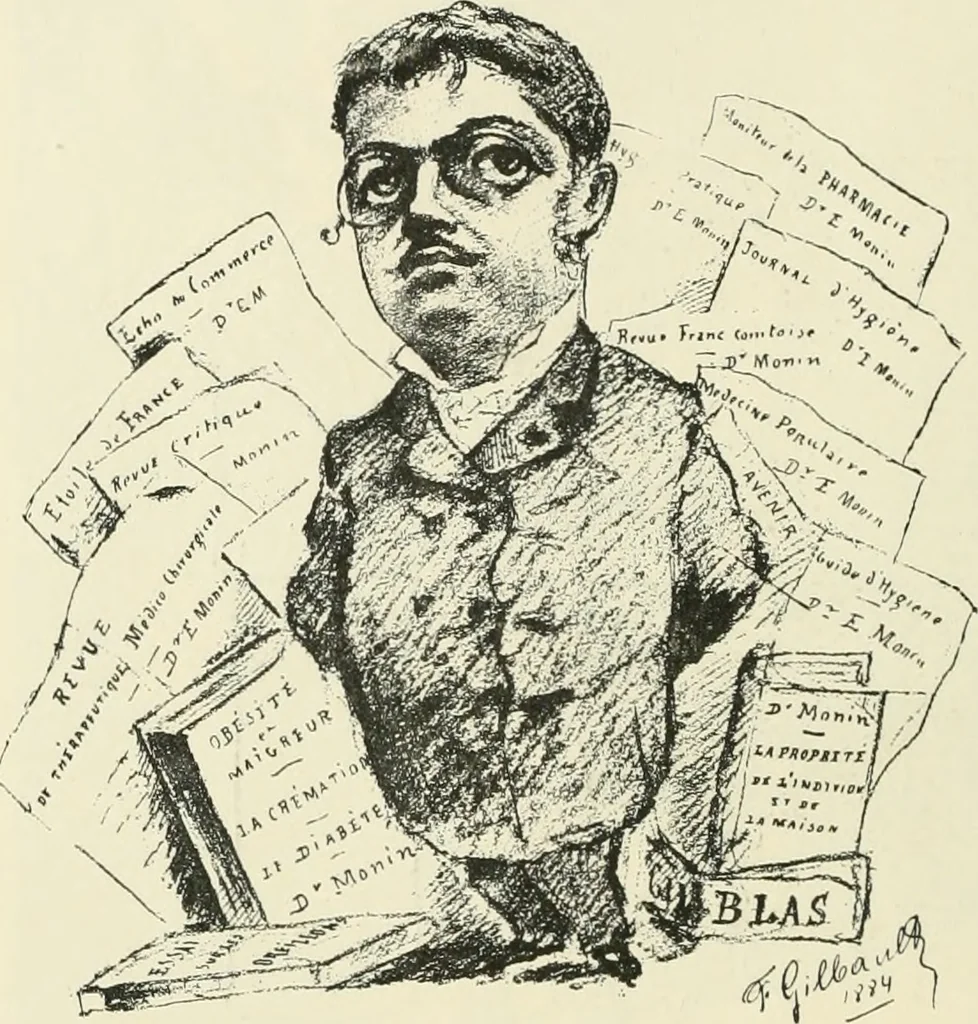 An illustration from Catalogue illustré de l'exposition des arts incohérents, 1884, leaf 167