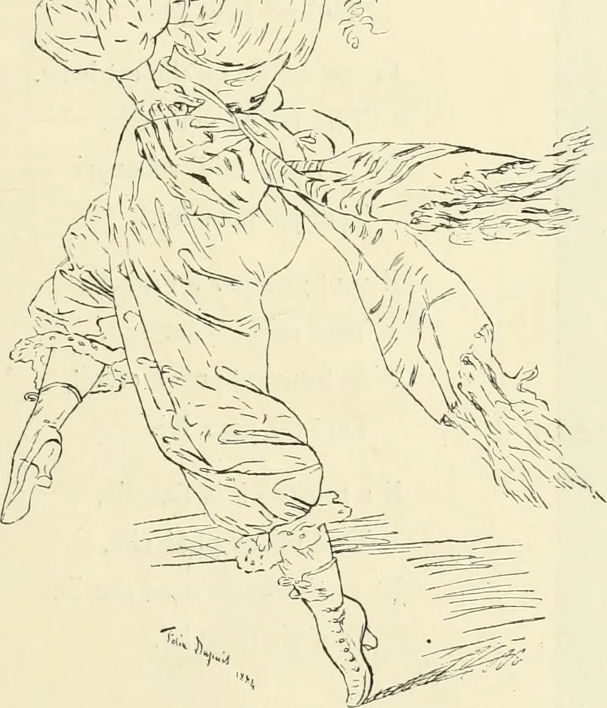 An illustration from Catalogue illustré de l'exposition des arts incohérents, 1884, leaf 168