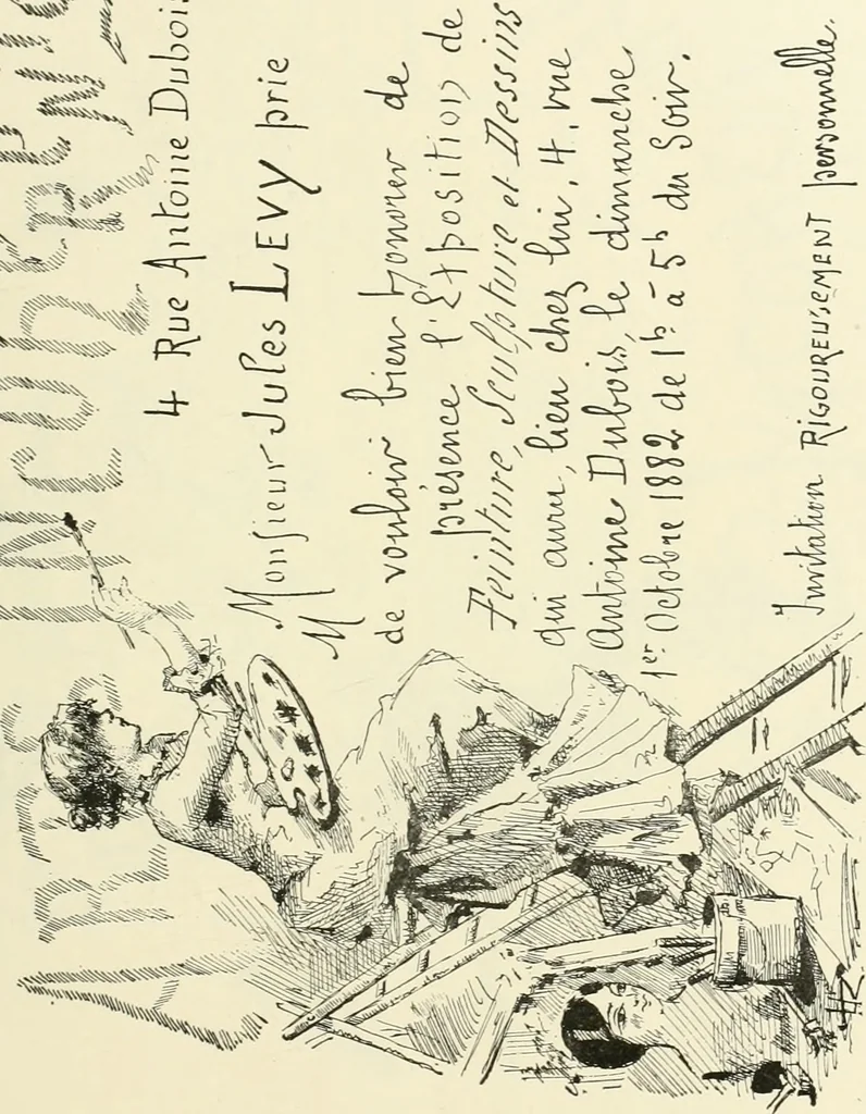 An illustration from Catalogue illustré de l'exposition des arts incohérents, 1884, leaf 192