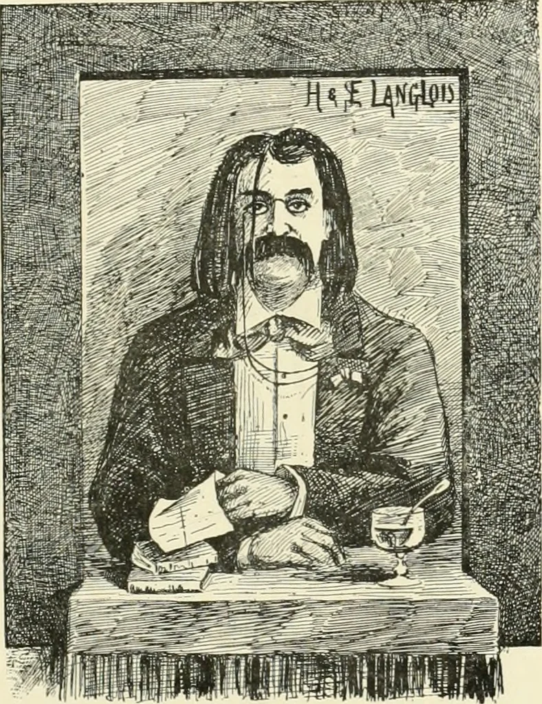 An illustration from Catalogue illustré de l'exposition des arts incohérents, 1884, leaf 198