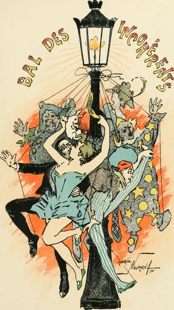 An illustration from Catalogue illustré de l'exposition des arts incohérents, 1884, leaf 6