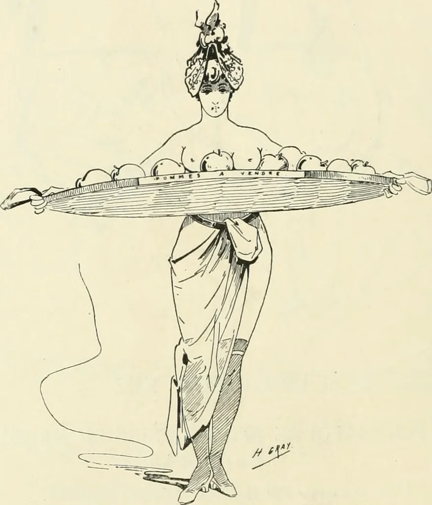 An illustration from Catalogue illustré de l'exposition des arts incohérents, 1884, leaf 65