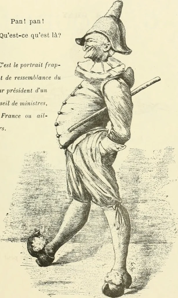 An illustration from Catalogue illustré de l'exposition des arts incohérents, 1884, leaf 66