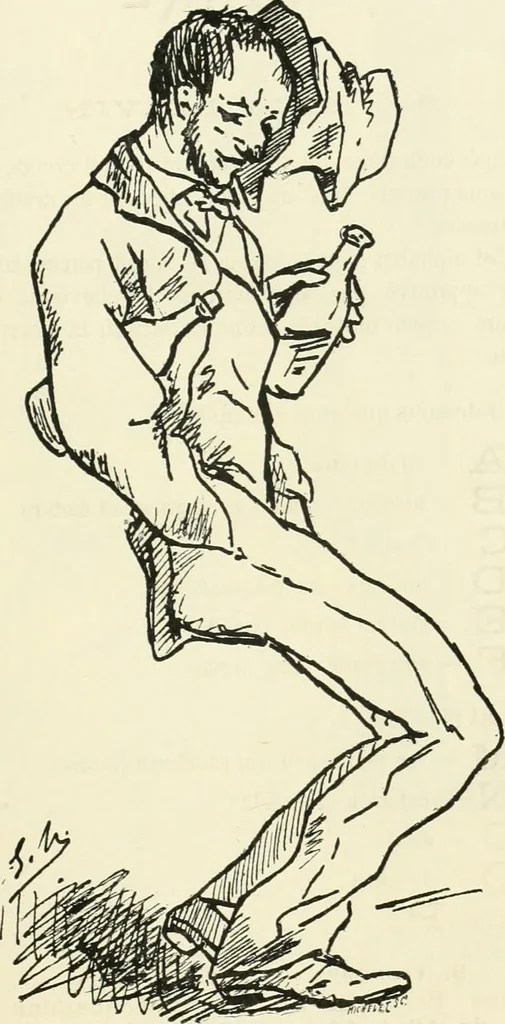 An illustration from Catalogue illustré de l'exposition des arts incohérents, 1884, leaf 72