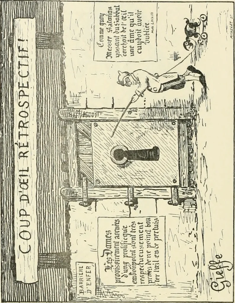 An illustration from Catalogue illustré de l'exposition des arts incohérents, 1884, leaf 73