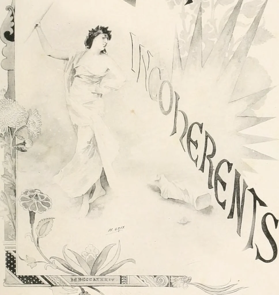 An illustration from Catalogue illustré de l'exposition des arts incohérents, 1884, leaf 8