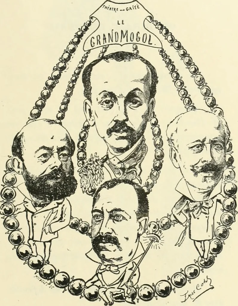 An illustration from Catalogue illustré de l'exposition des arts incohérents, 1884, leaf 86