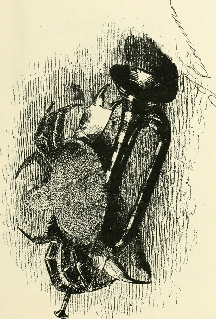 An illustration from Catalogue illustré de l'exposition des arts incohérents, 1884, leaf 96