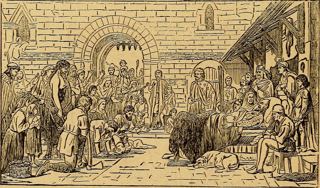An illustration from Catalogue illustré de la section des beaux-arts : école anglaise ; avec notes, 1878, leaf 17
