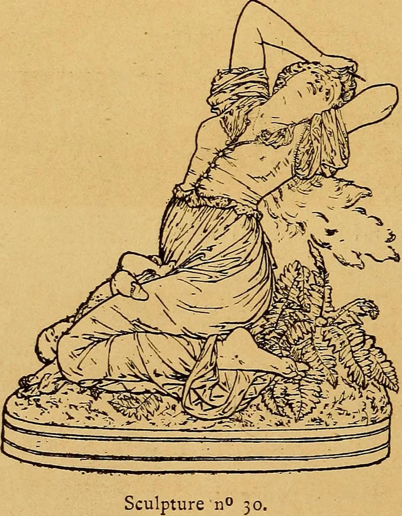 An illustration from Catalogue illustré de la section des beaux-arts : école anglaise ; avec notes, 1878, leaf 27