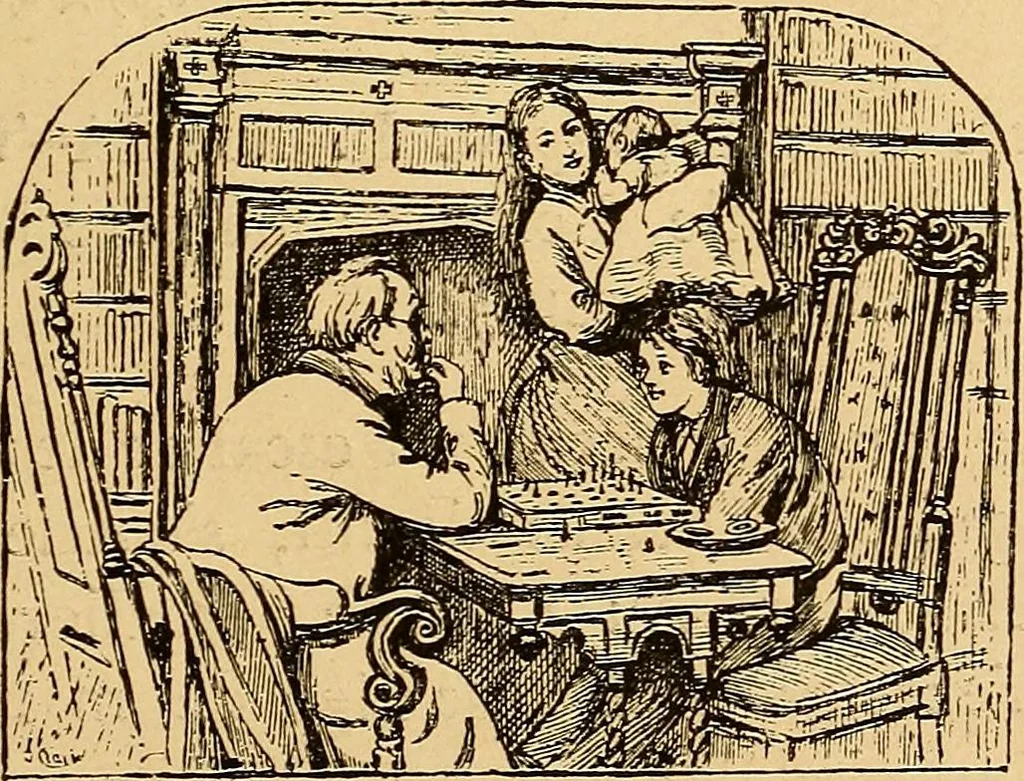 An illustration from Catalogue illustré de la section des beaux-arts : école anglaise ; avec notes, 1878, leaf 50