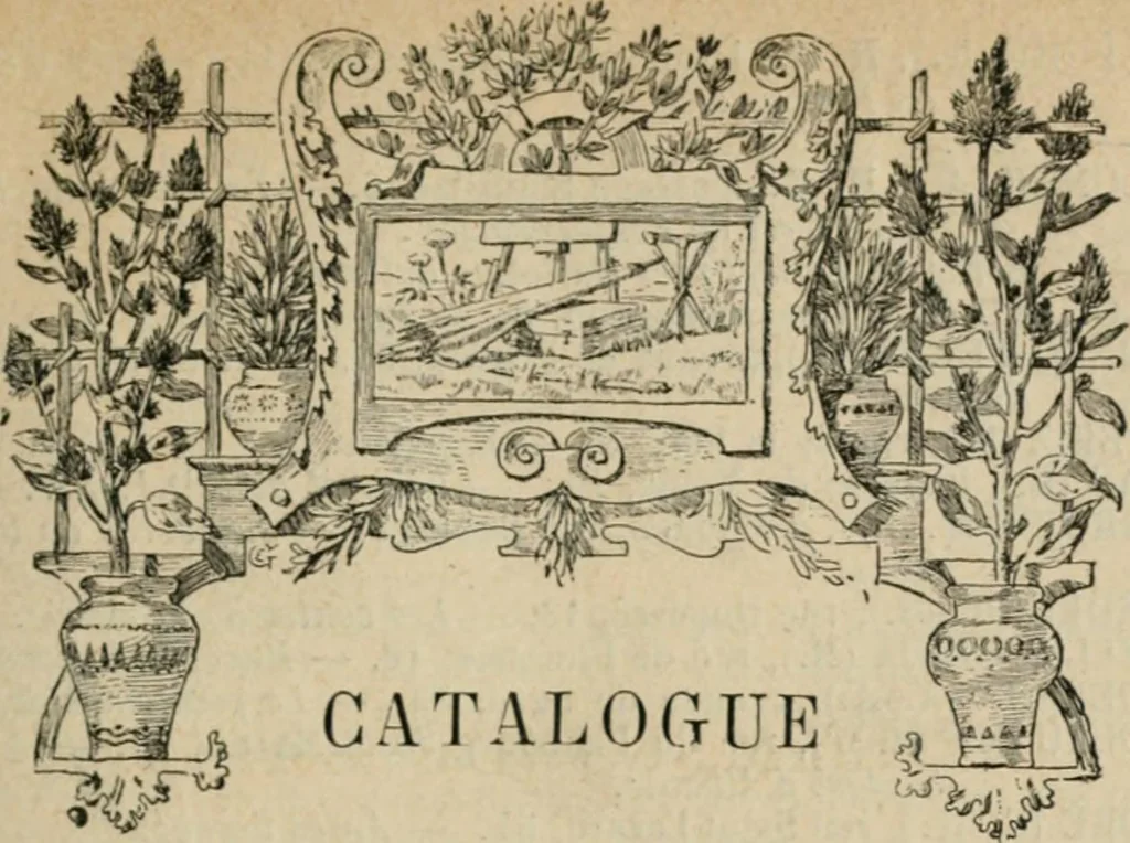 An illustration from Catalogue illustré, 1879, leaf 12