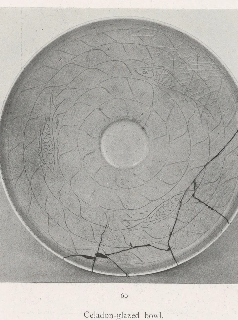 An illustration from Catalogue of the Le Blond collection of Corean pottery, 1918, leaf 79