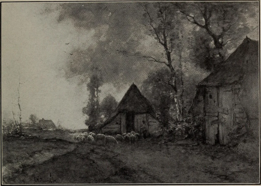 An illustration from Catalogue: loan exhibition of foreign and Canadian pictures, shown under the auspices of the Women's Art Association of Canada, in the New Galleries, 594 Jarvis Street, from February 10th to 22nd, 1913., 1913, leaf 40