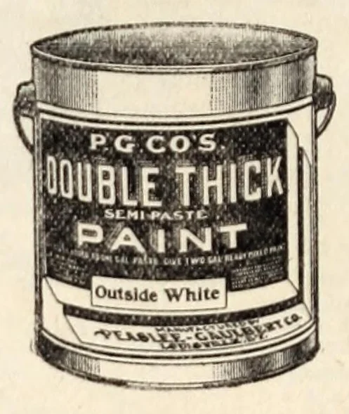 An illustration from Catalogue and net price list : Peaslee-Gaulbert Co., Incorporated, Louisville, Kentucky, manufacturers of paints and varnishes., 1915, leaf 14