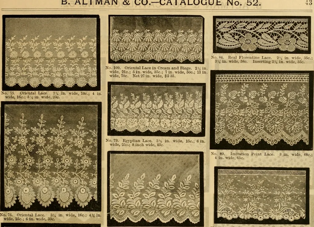 An illustration from Catalogue no. 52., 1886, leaf 46