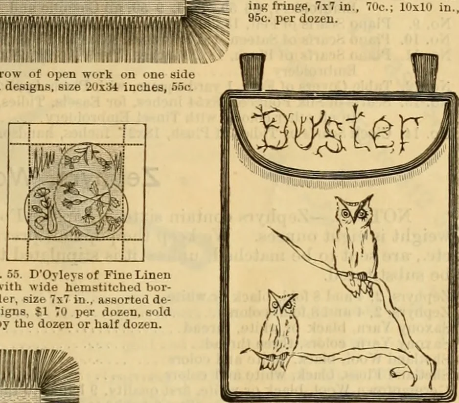 An illustration from Catalogue no. 52., 1886, leaf 66