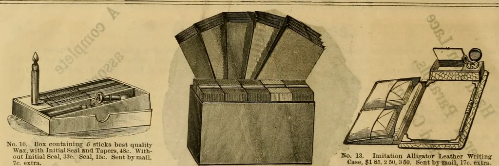 An illustration from Catalogue no. 52., 1886, leaf 69