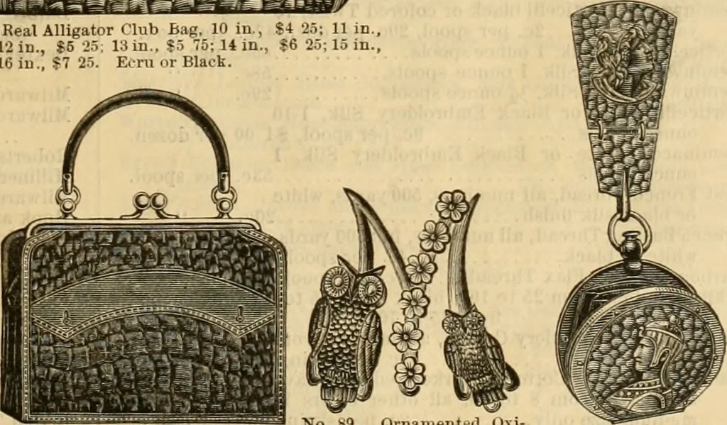 An illustration from Catalogue no. 52., 1886, leaf 70