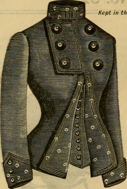 An illustration from Catalogue no. 52., 1886, leaf 75