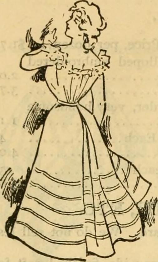 An illustration from Catalogue no. 96 : dry goods, clothing, boots and shoes, hats and caps, ladies' and gents' furnishing goods, crockery, etc., etc., bought at sheriffs', receivers', and trustees' sales., 1899, leaf 15
