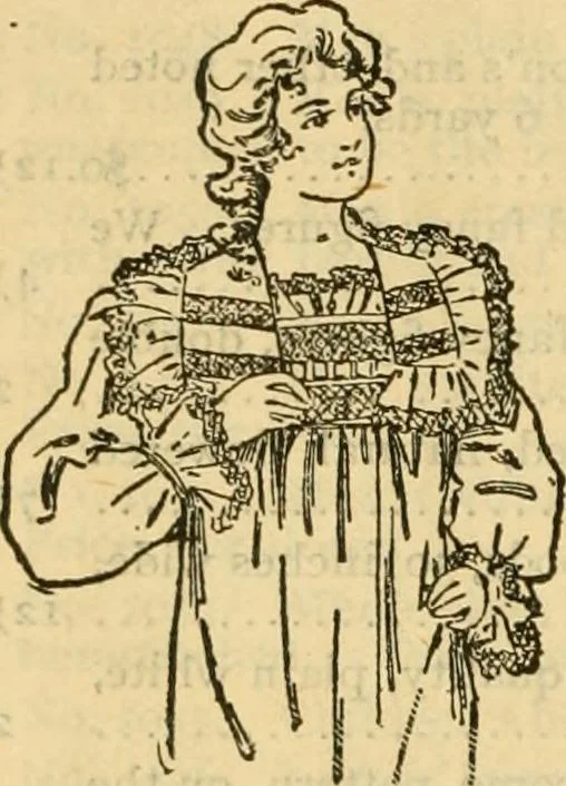 An illustration from Catalogue no. 96 : dry goods, clothing, boots and shoes, hats and caps, ladies' and gents' furnishing goods, crockery, etc., etc., bought at sheriffs', receivers', and trustees' sales., 1899, leaf 15