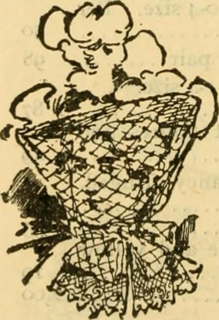 An illustration from Catalogue no. 96 : dry goods, clothing, boots and shoes, hats and caps, ladies' and gents' furnishing goods, crockery, etc., etc., bought at sheriffs', receivers', and trustees' sales., 1899, leaf 17