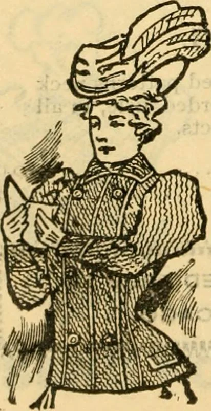 An illustration from Catalogue no. 96 : dry goods, clothing, boots and shoes, hats and caps, ladies' and gents' furnishing goods, crockery, etc., etc., bought at sheriffs', receivers', and trustees' sales., 1899, leaf 19