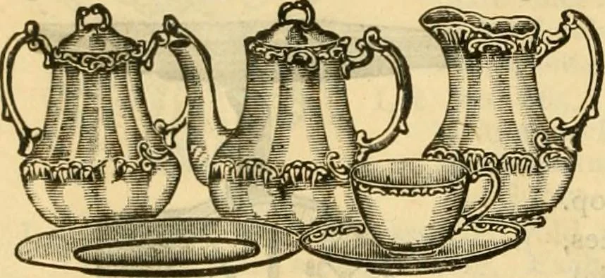 An illustration from Catalogue no. 96 : dry goods, clothing, boots and shoes, hats and caps, ladies' and gents' furnishing goods, crockery, etc., etc., bought at sheriffs', receivers', and trustees' sales., 1899, leaf 33