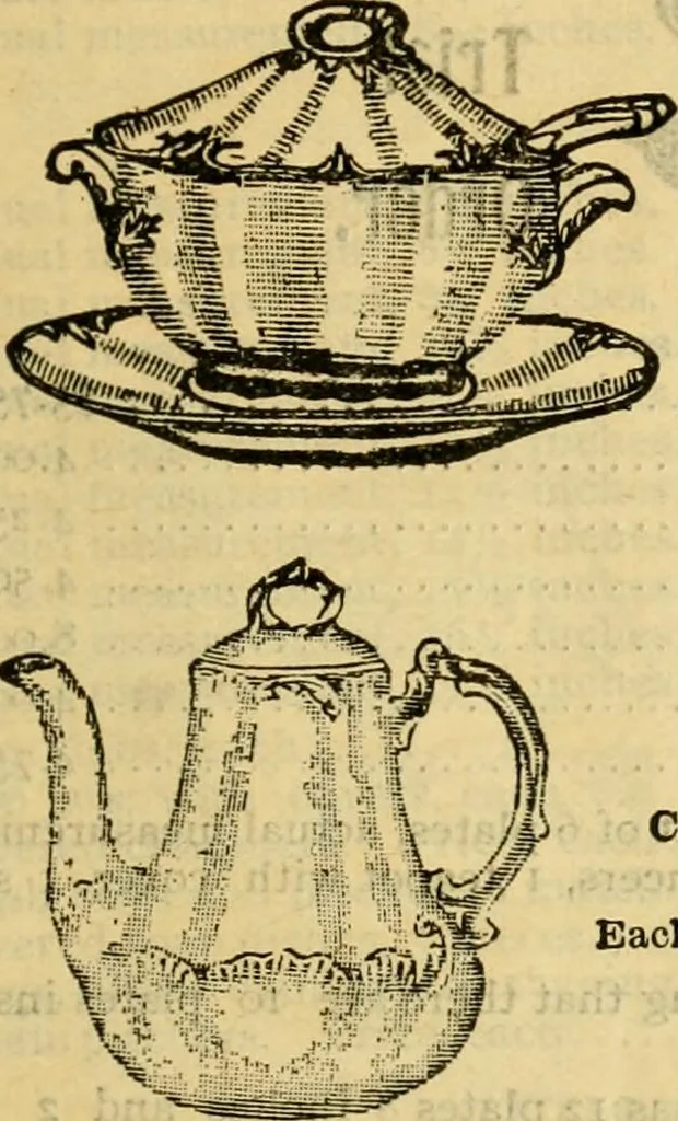 An illustration from Catalogue no. 96 : dry goods, clothing, boots and shoes, hats and caps, ladies' and gents' furnishing goods, crockery, etc., etc., bought at sheriffs', receivers', and trustees' sales., 1899, leaf 36