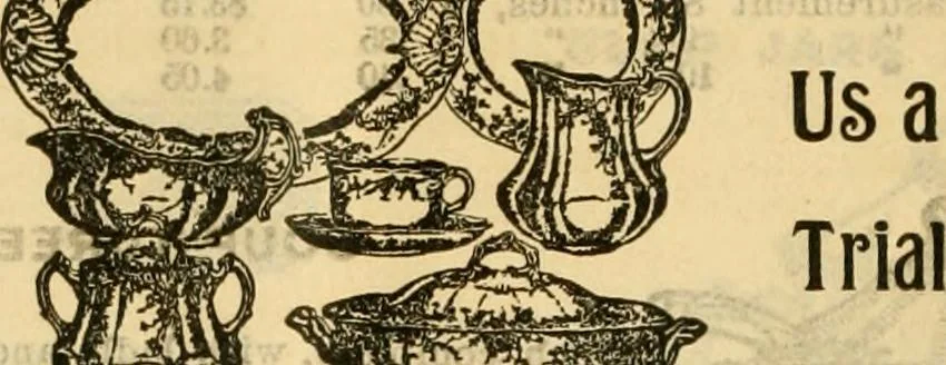 An illustration from Catalogue no. 96 : dry goods, clothing, boots and shoes, hats and caps, ladies' and gents' furnishing goods, crockery, etc., etc., bought at sheriffs', receivers', and trustees' sales., 1899, leaf 37