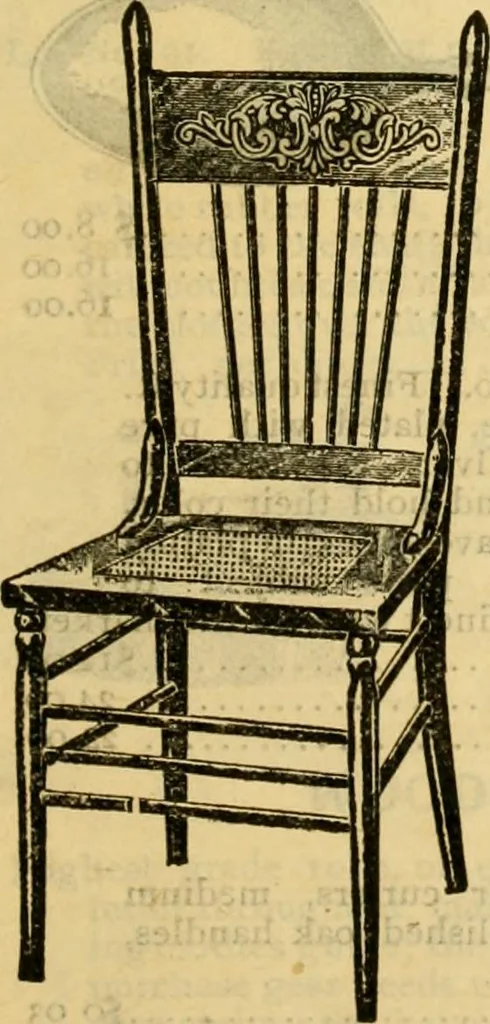 An illustration from Catalogue no. 96 : dry goods, clothing, boots and shoes, hats and caps, ladies' and gents' furnishing goods, crockery, etc., etc., bought at sheriffs', receivers', and trustees' sales., 1899, leaf 46