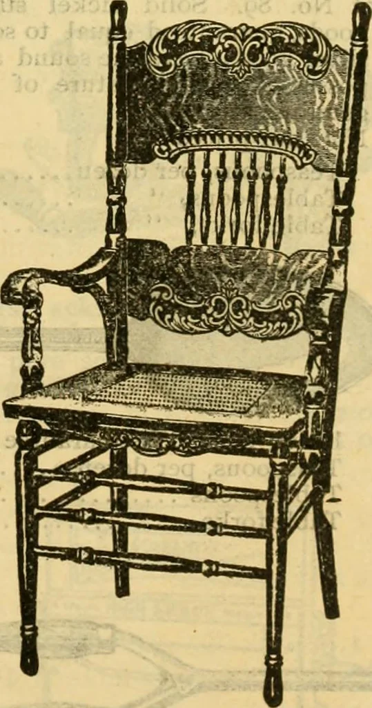 An illustration from Catalogue no. 96 : dry goods, clothing, boots and shoes, hats and caps, ladies' and gents' furnishing goods, crockery, etc., etc., bought at sheriffs', receivers', and trustees' sales., 1899, leaf 46