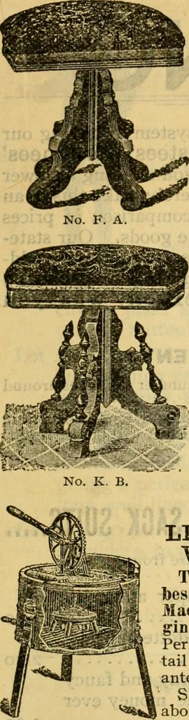 An illustration from Catalogue no. 96 : dry goods, clothing, boots and shoes, hats and caps, ladies' and gents' furnishing goods, crockery, etc., etc., bought at sheriffs', receivers', and trustees' sales., 1899, leaf 50