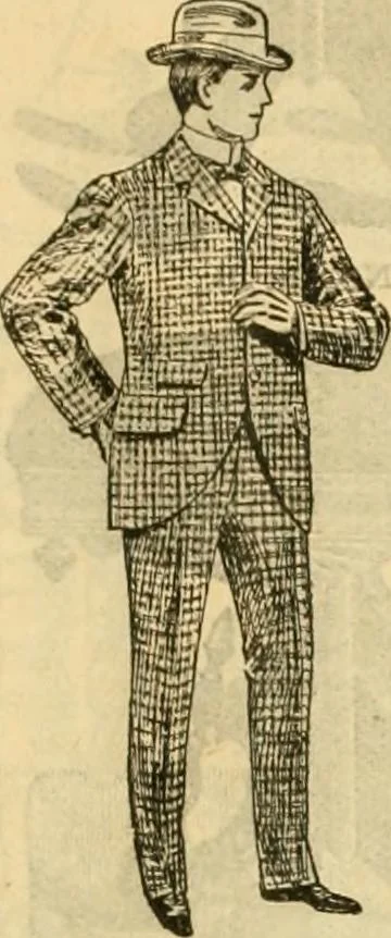 An illustration from Catalogue no. 96 : dry goods, clothing, boots and shoes, hats and caps, ladies' and gents' furnishing goods, crockery, etc., etc., bought at sheriffs', receivers', and trustees' sales., 1899, leaf 51