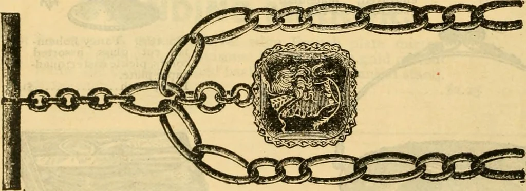 An illustration from Catalogue no. 96 : dry goods, clothing, boots and shoes, hats and caps, ladies' and gents' furnishing goods, crockery, etc., etc., bought at sheriffs', receivers', and trustees' sales., 1899, leaf 63