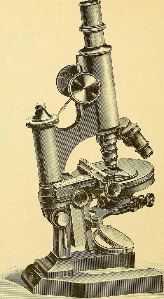An illustration from Catalogue Nr. 35 of microscopes and accessory apparatus, 1894, leaf 17