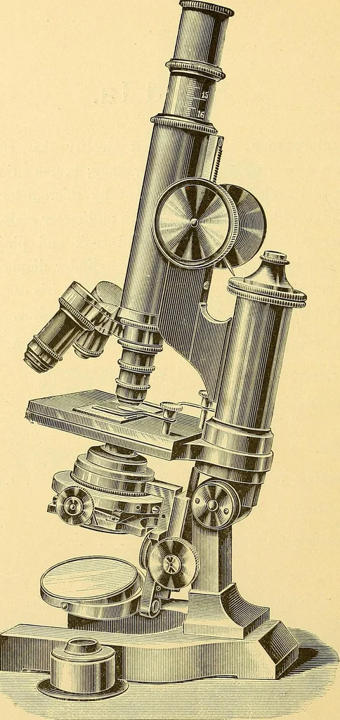 An illustration from Catalogue Nr. 35 of microscopes and accessory apparatus, 1894, leaf 23