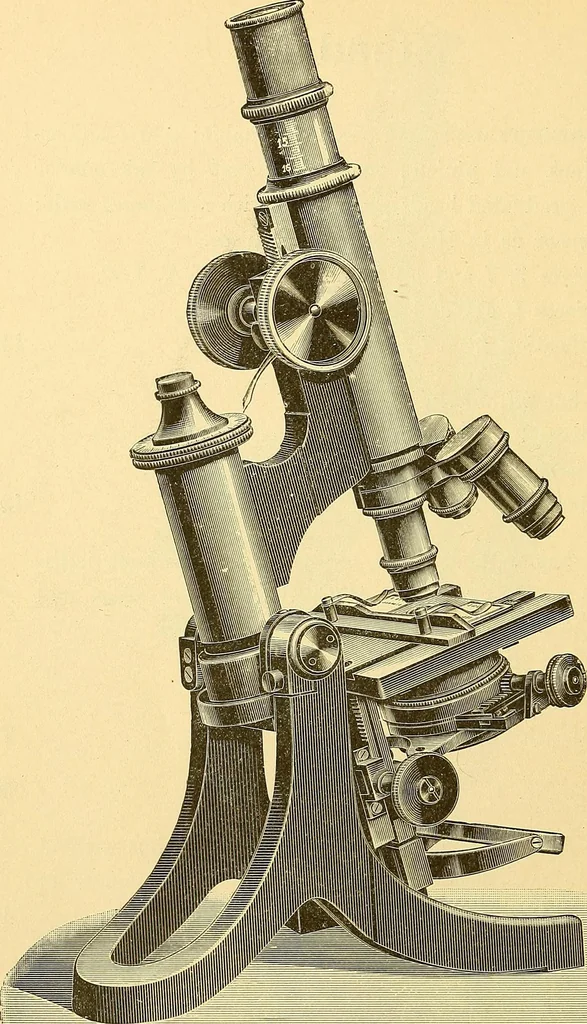 An illustration from Catalogue Nr. 35 of microscopes and accessory apparatus, 1894, leaf 25