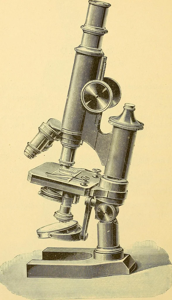 An illustration from Catalogue Nr. 35 of microscopes and accessory apparatus, 1894, leaf 27