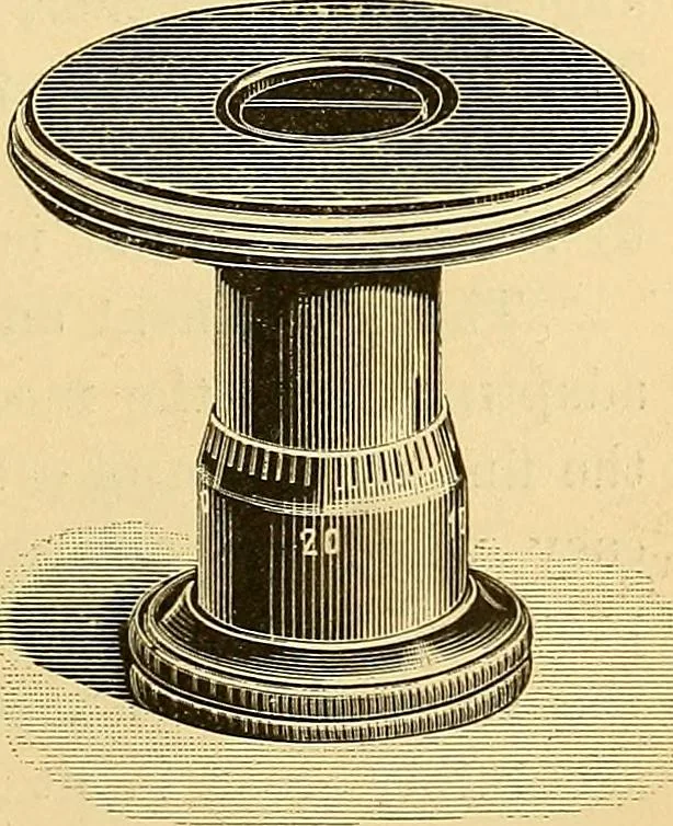An illustration from Catalogue Nr. 35 of microscopes and accessory apparatus, 1894, leaf 56
